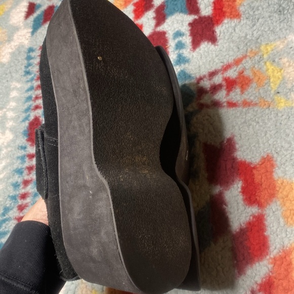 Morbid Threads vintage Y2K chunky black loafers platform - Picture 5 of 8
